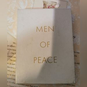 Collectors item Men of Peace teaspoon. Silver plated.